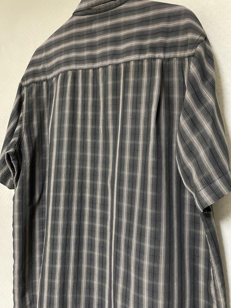 本店は 美品】haggar / ハガー l チェックシャツ / 半袖 /bigsize トップス