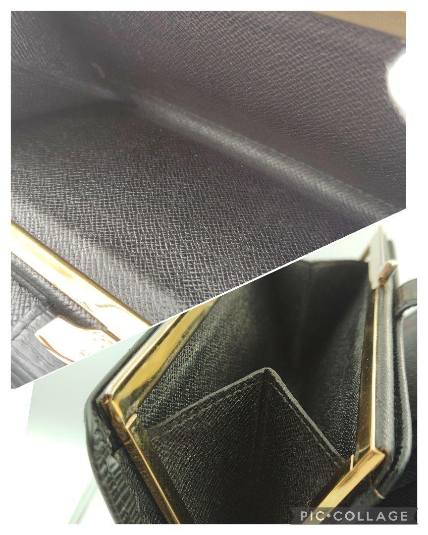 ルイヴィトン　がま口 長財布 コンチネンタル ヴィエノワ ノワール 美品☆ルイヴィトン がま口財布 コンチネンタル ヴィエノワ