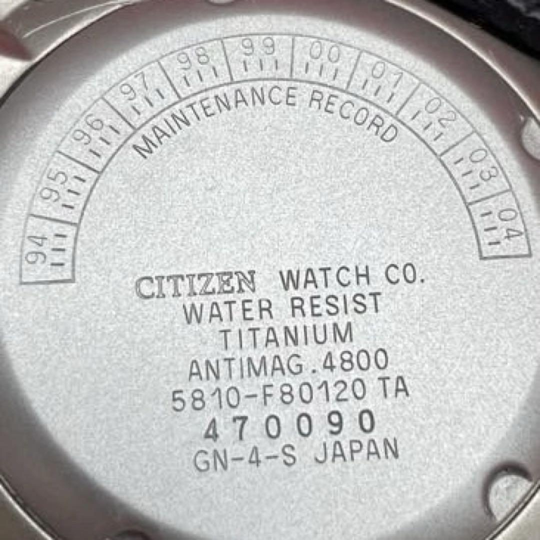 CITIZEN エアダイバーズ 5810-F80120 チタン【ジャンク】 - メルカリ