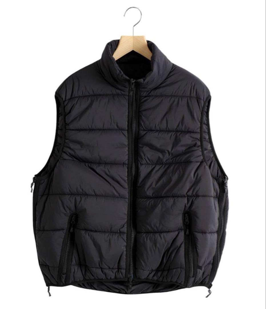 ジャケット・アウター DAIWA PIER39 REVERSIBLE PUFF VEST black