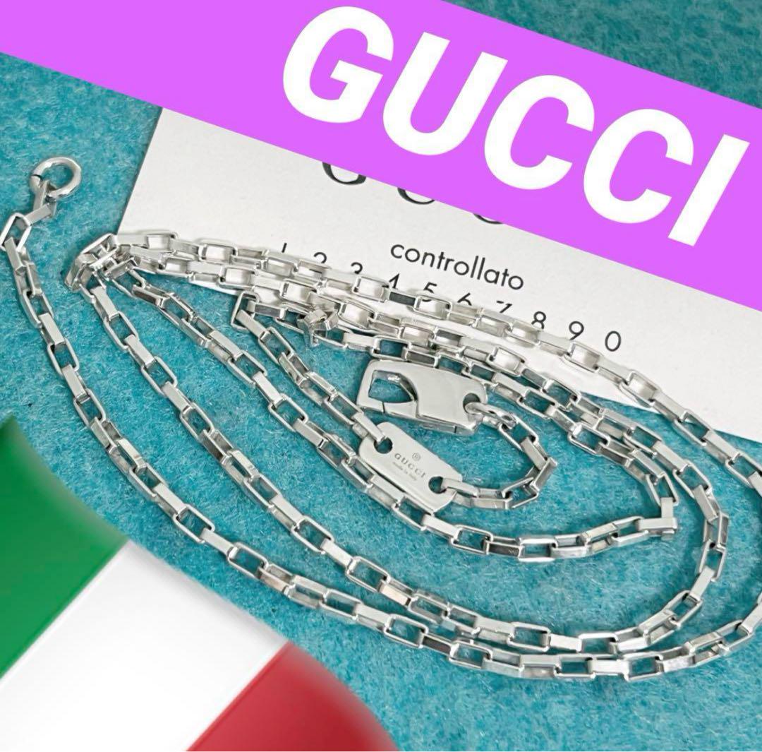 美品　GUCCI ベネチアンチェーンネックレス