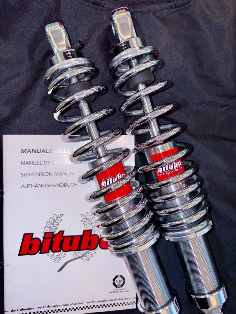 bitubo ビチューボ リアサス クロームメッキ カワサキ 旧車 WME03