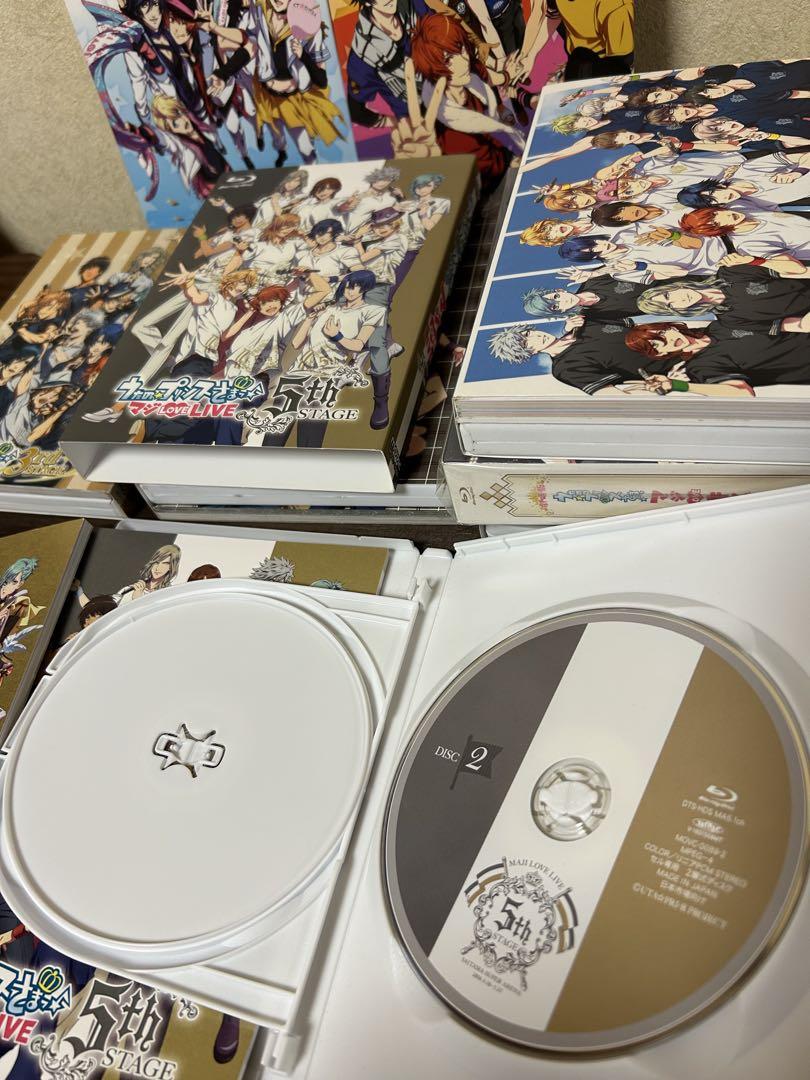 【国内配送】 うたプリ 匿名配送 送料無料 5本セット 中古品 DVD ブルーレイ アニメ