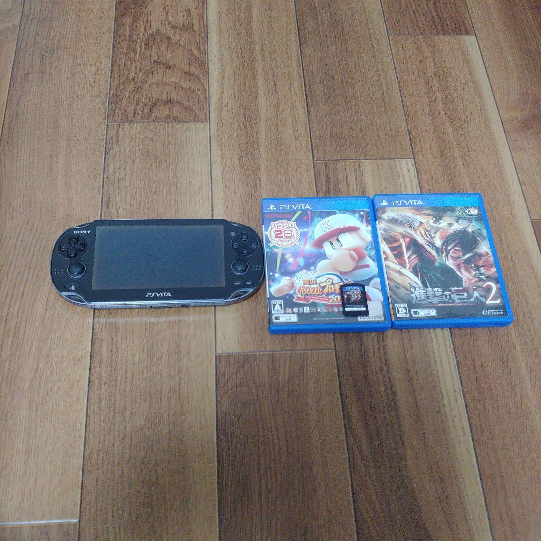 希少 黒入荷! PSvita本体、カセット、 携帯用ゲーム本体 - education