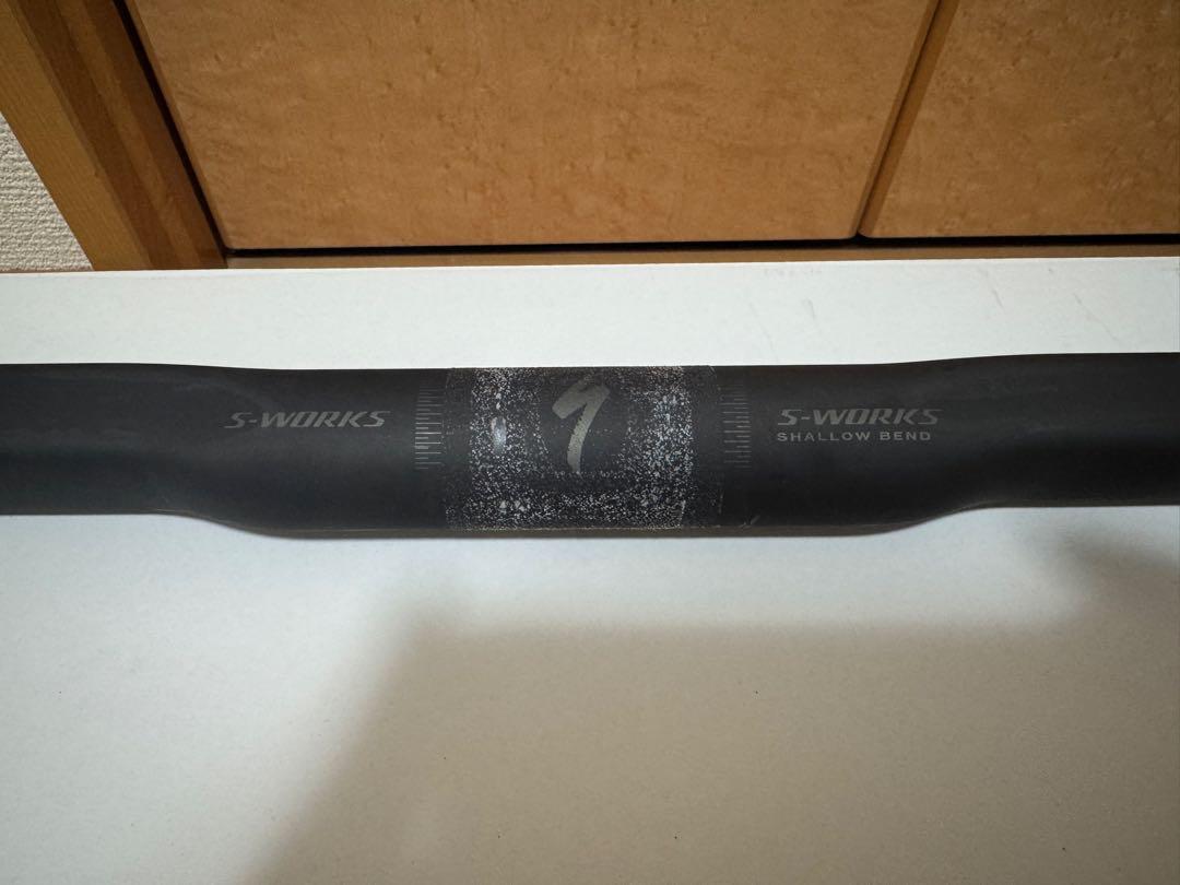 パーツ S-WORKS CARBON SHALLOW ROAD BAR 420mm