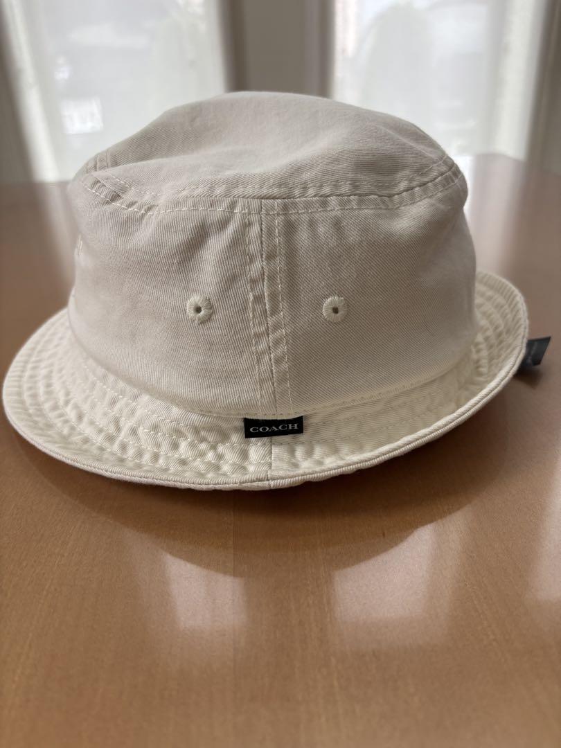 COACH ホワイト ハット