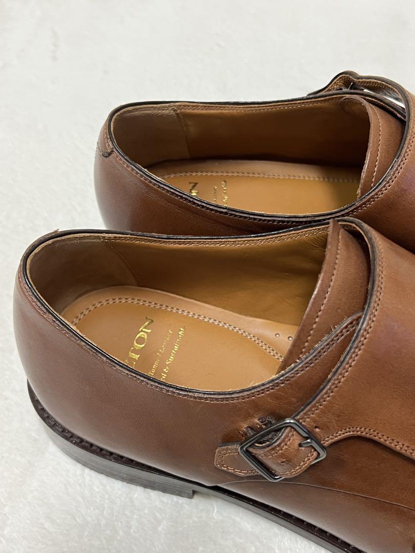 【新品未使用】HILTON ヒルトン モンクストラップ 41 26cm