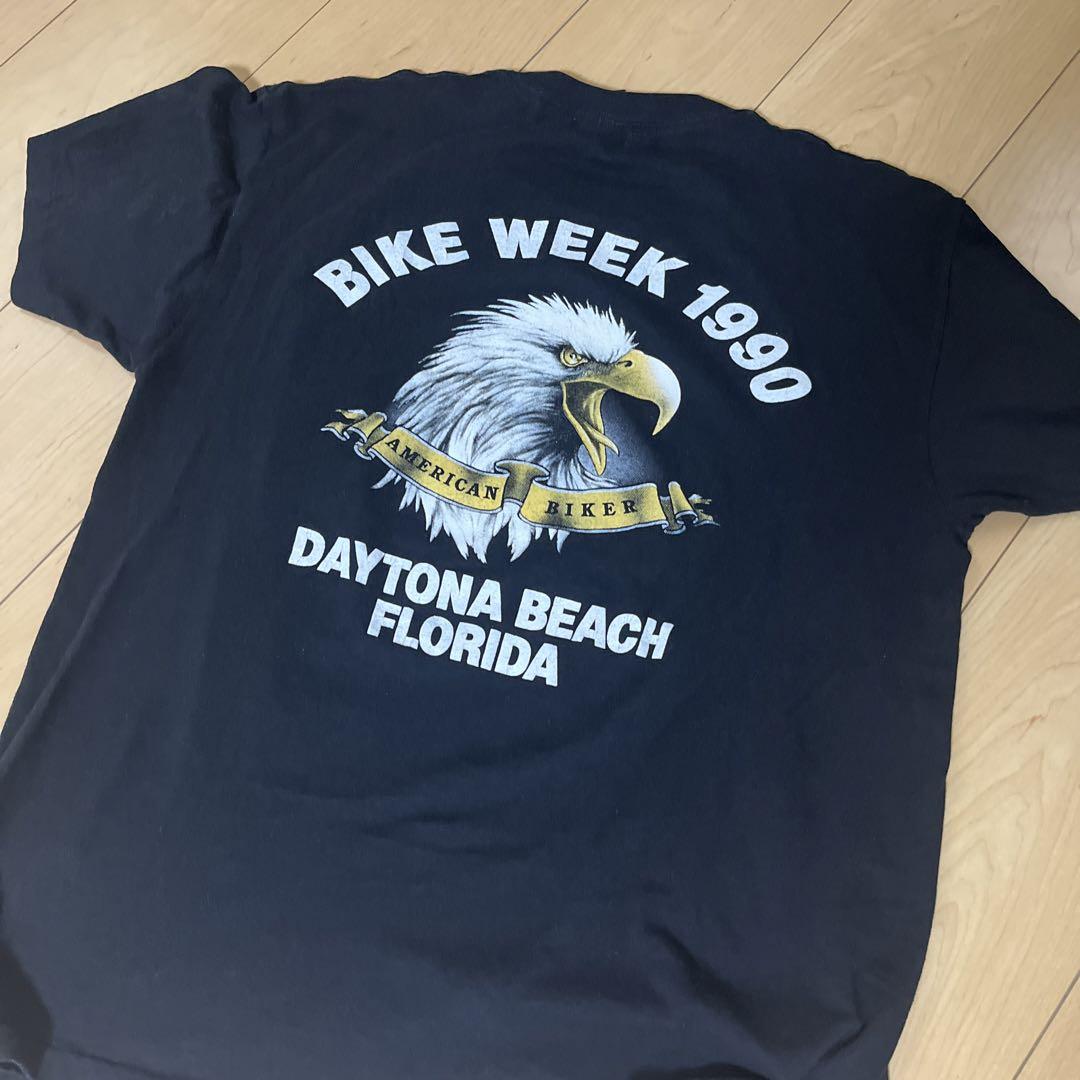 USA製　ハーレーダビッドソン　ヴィンテージ　tシャツ バイクウィーク