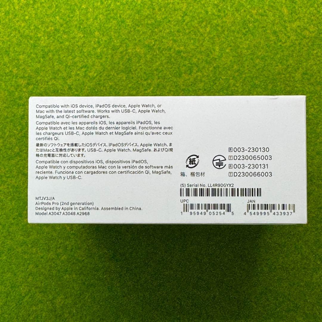 新品未開封 Apple AirPods Pro 第2世代 MTJV3J/A