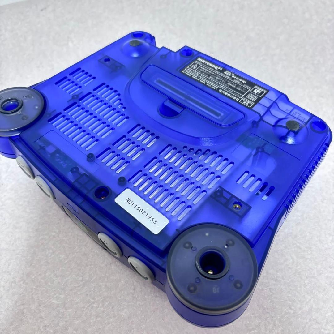 ☆【極美品】ミッドナイトブルー ニンテンドー64 Nintendo 任天堂