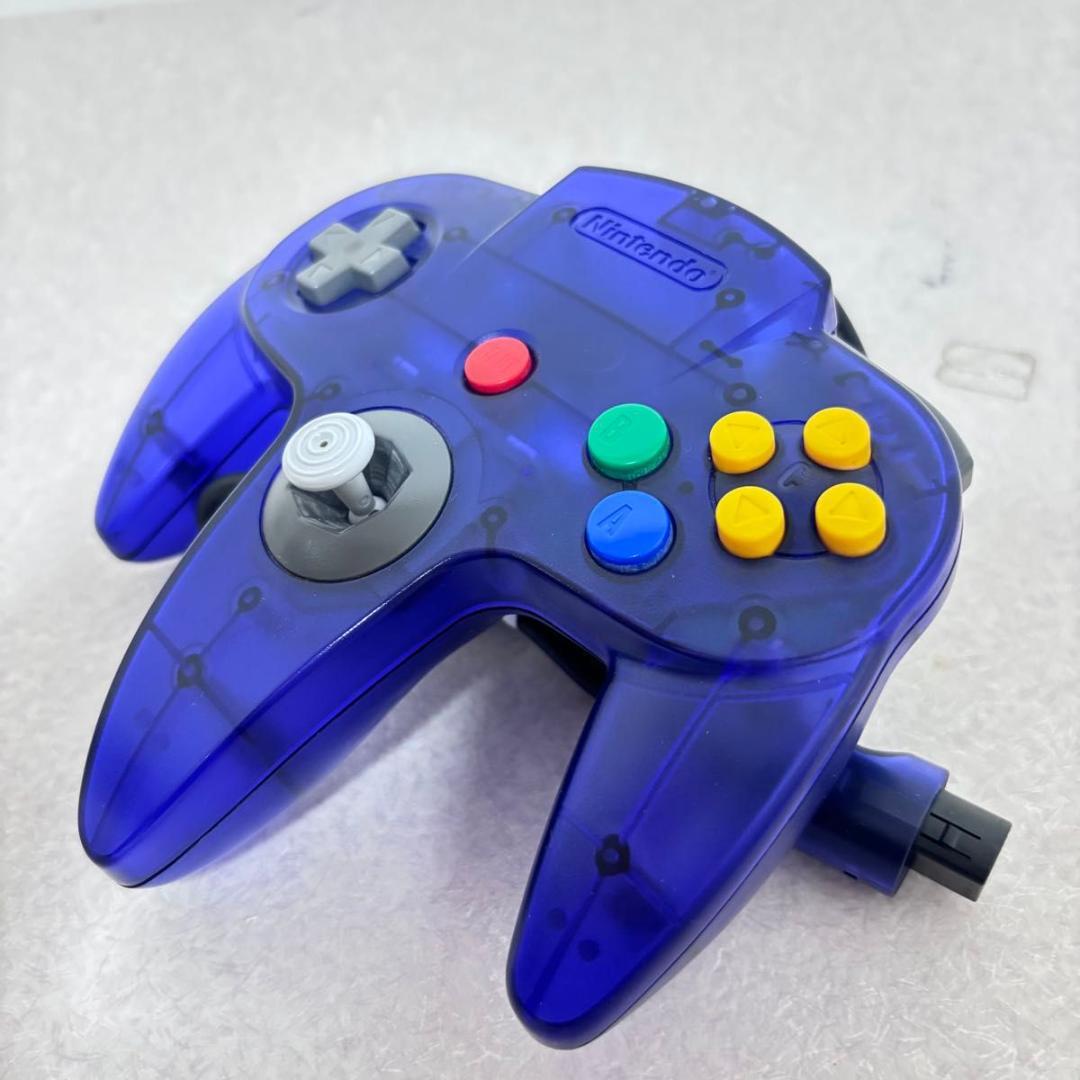 ☆【極美品】ミッドナイトブルー ニンテンドー64 Nintendo 任天堂