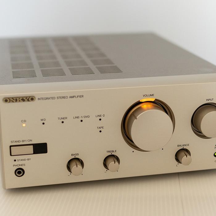ONKYO A-905【ワンオーナー/リモコン付】オンキョー プリメインアンプ