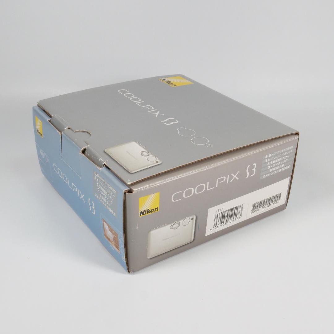 ほぼ新品✨Nikon ニコン COOLPIX S3 コンパクトデジタルカメラ