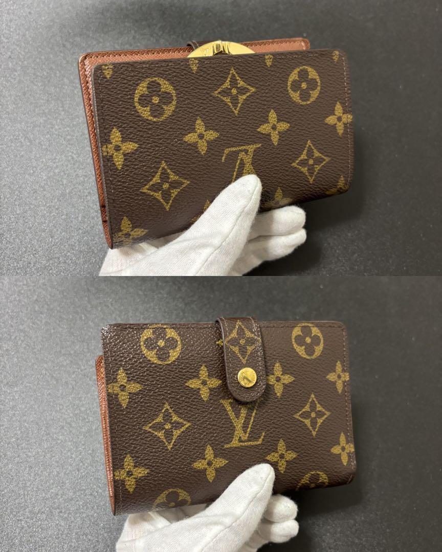 i29 ヴィエノワ　がま口財布　ルイヴィトン　モノグラム