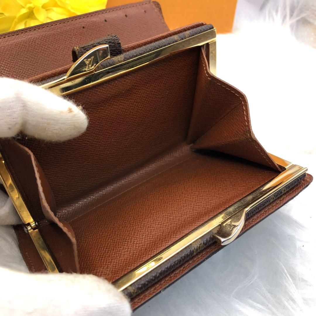 ✨大人気✨ルイヴィトンモノグラム ポルトフォイユヴィエノワ がま口折り財布 画像14