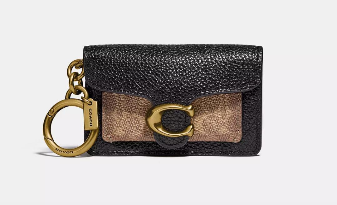 みゆ 美品coach ミニ タビー バッグ チャーム