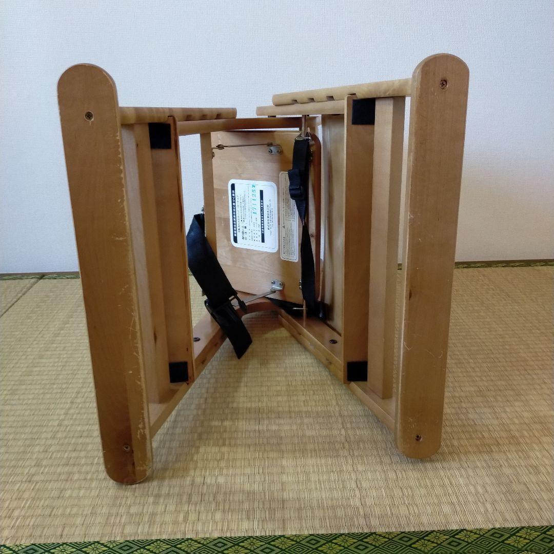 澤田木工所 ベビーチェア ハイローチェア テーブル 折り畳み式