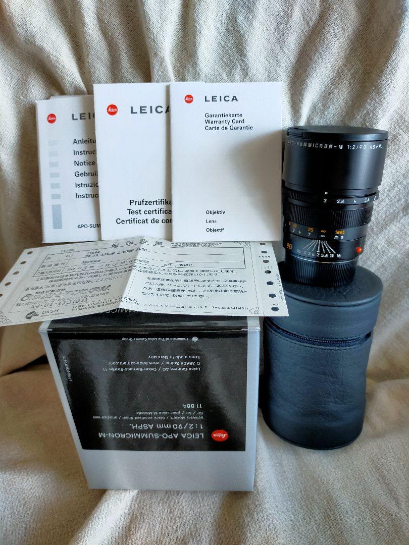 【未使用】Leica APO-SUMMICRON-M 1:·2/90mmASPH 4