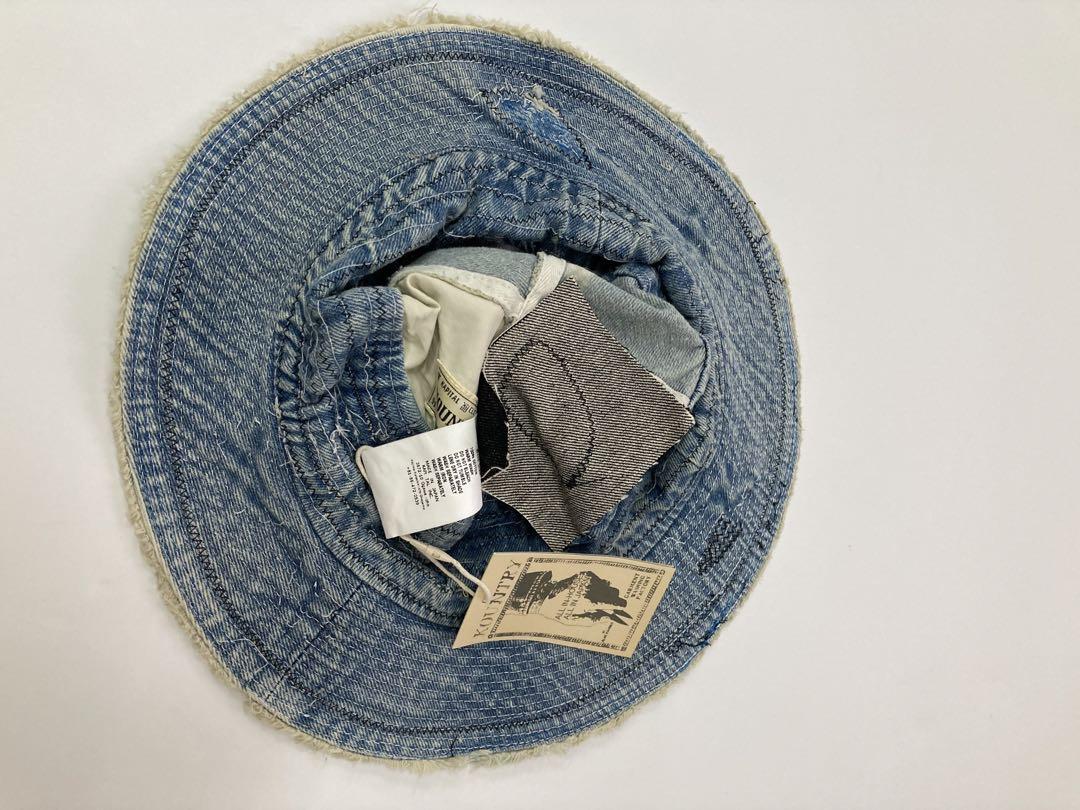 極美品 Kapital 12oz denim ハット Kapital 12oz Denim THE OLD MAN AND THE SEA Cap Midtone