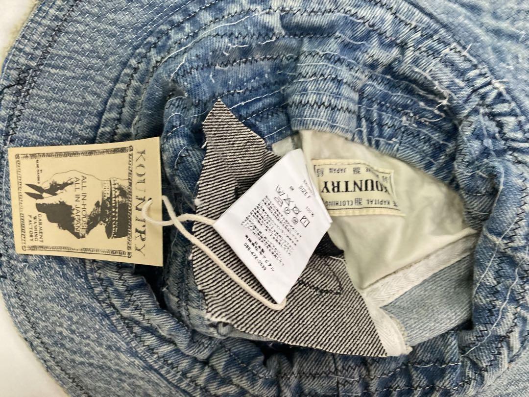 美品 Kapital 12oz denim ハット
