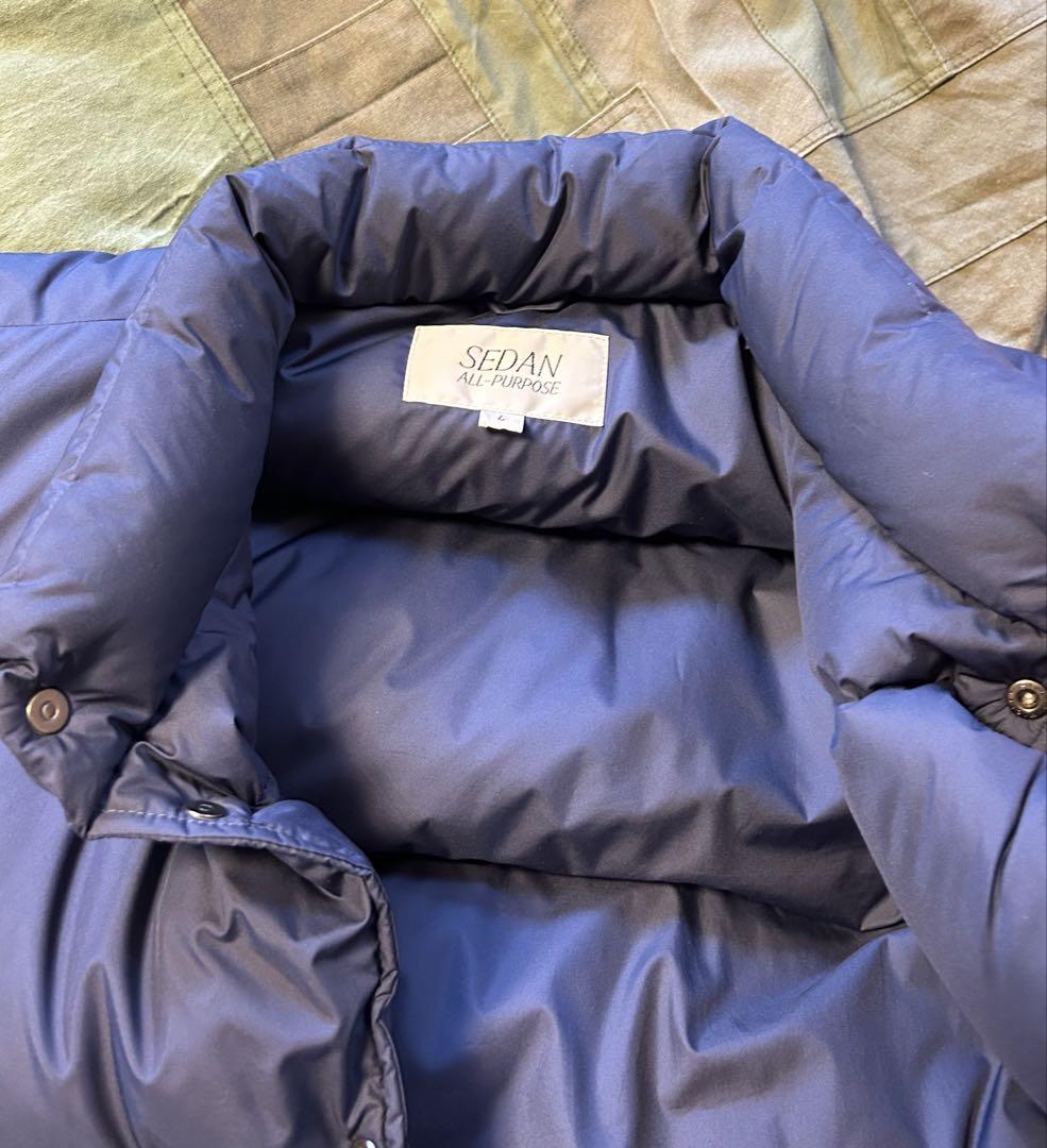 SEDAN ALL-PURPOSE Classic Down Vest ネイビー