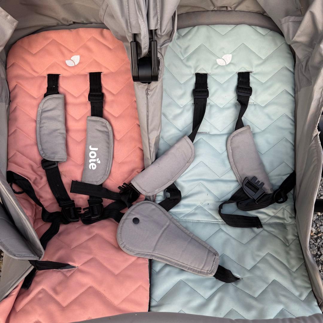 Joie ダブルベビーカー エアー グレー 双子ベビーカー ふたり乗り Joie ダブルベビーカー エアー グレー 双子ベビーカー ふたり乗り