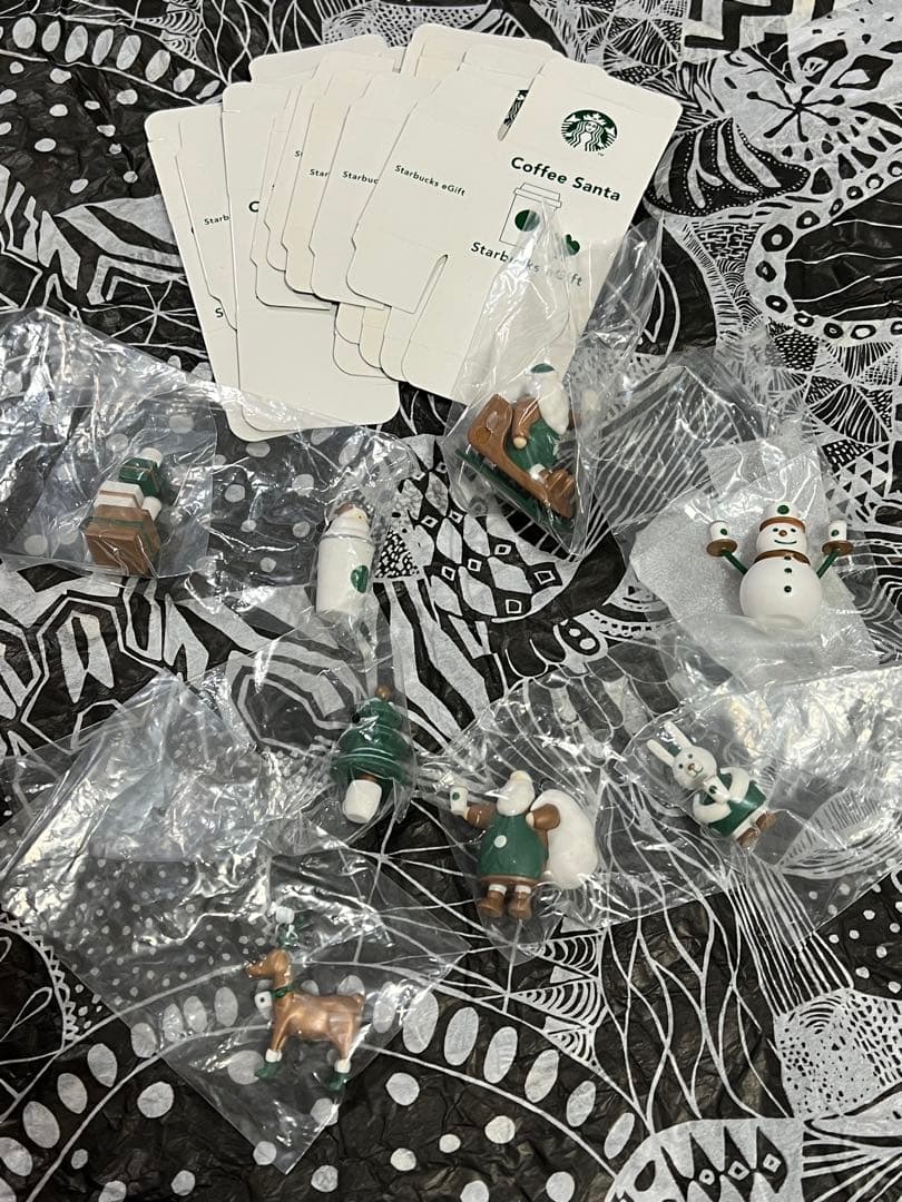 スターバックス コーヒーサンタ 2017 全8種 コンプリートStarbucks