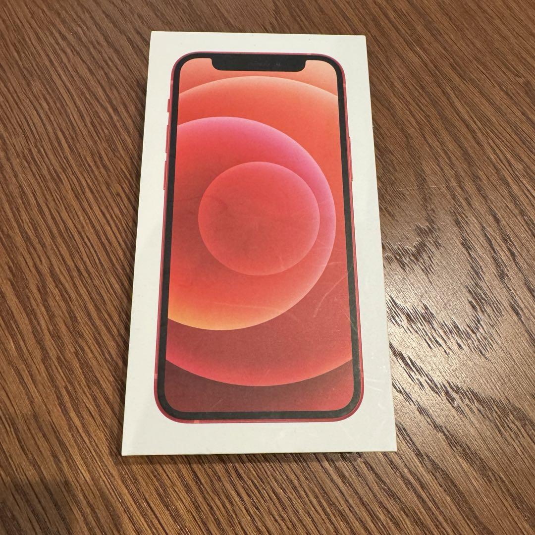 iPhone 12mini レッド　箱のみ