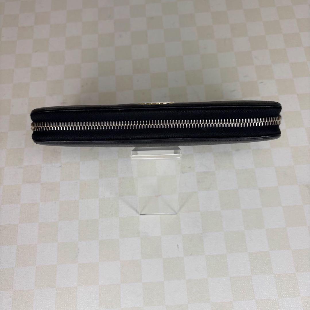 極美品　PRADA プラダ　財布　ラウンドファスナー　M08
