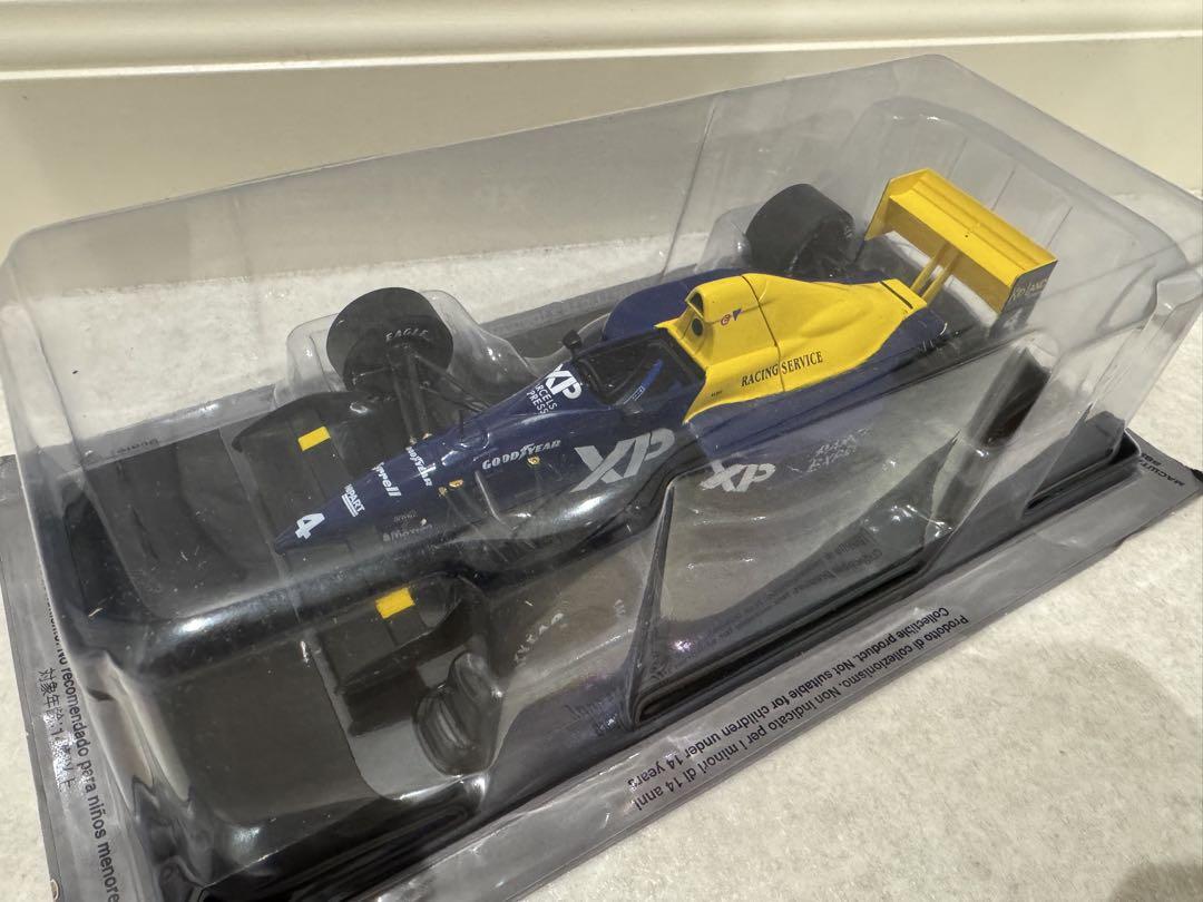 1/24 ビックスケール F1 コレクション ティレル 018 アレジ 1989