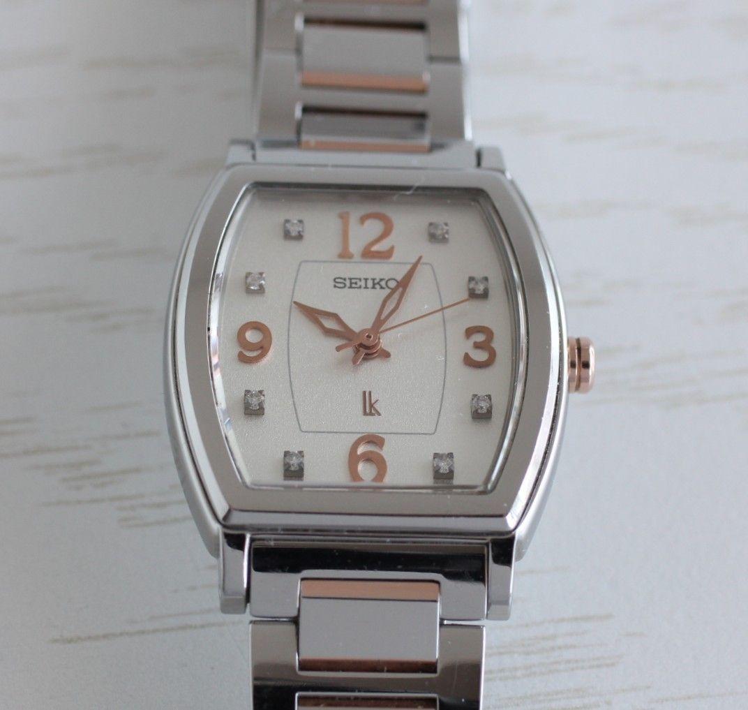 稼働品 セイコールキアダイヤ♦️SEIKO LUKIA 腕時計1N01-OGAO