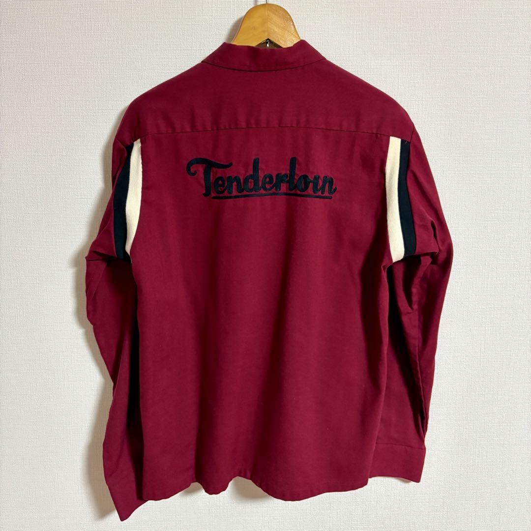 TENDERLOIN】 T-BOWL SHT ボーリングシャツ ワイン