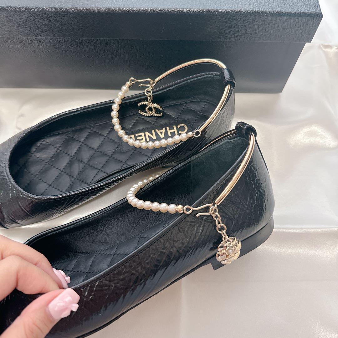 CHANEL アンクレットチャームバレリーナ♡ 37 レディース