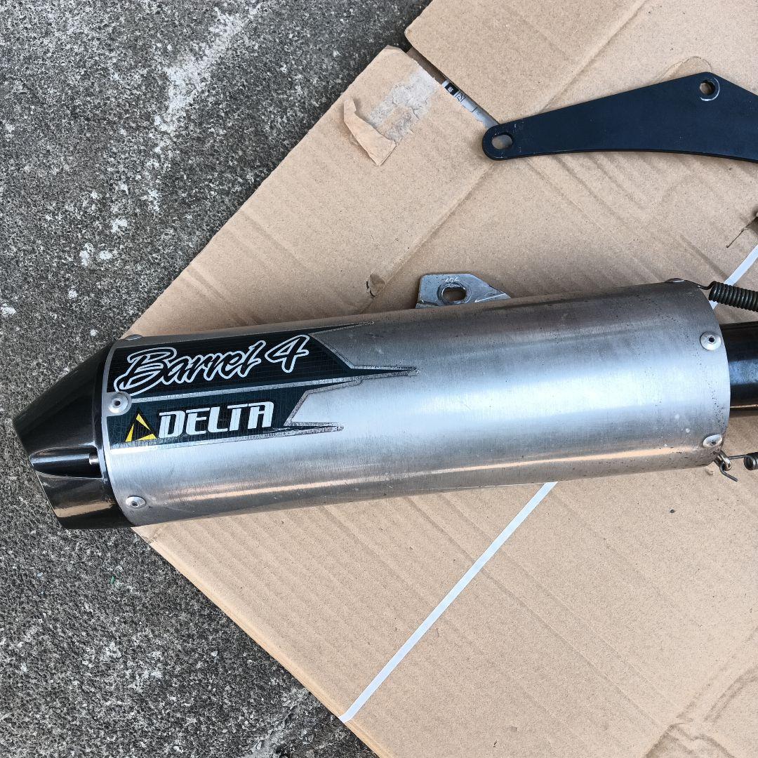 Ｄトラッカー X　マフラー　デルタ バレル4 DELTA Barrel 4
