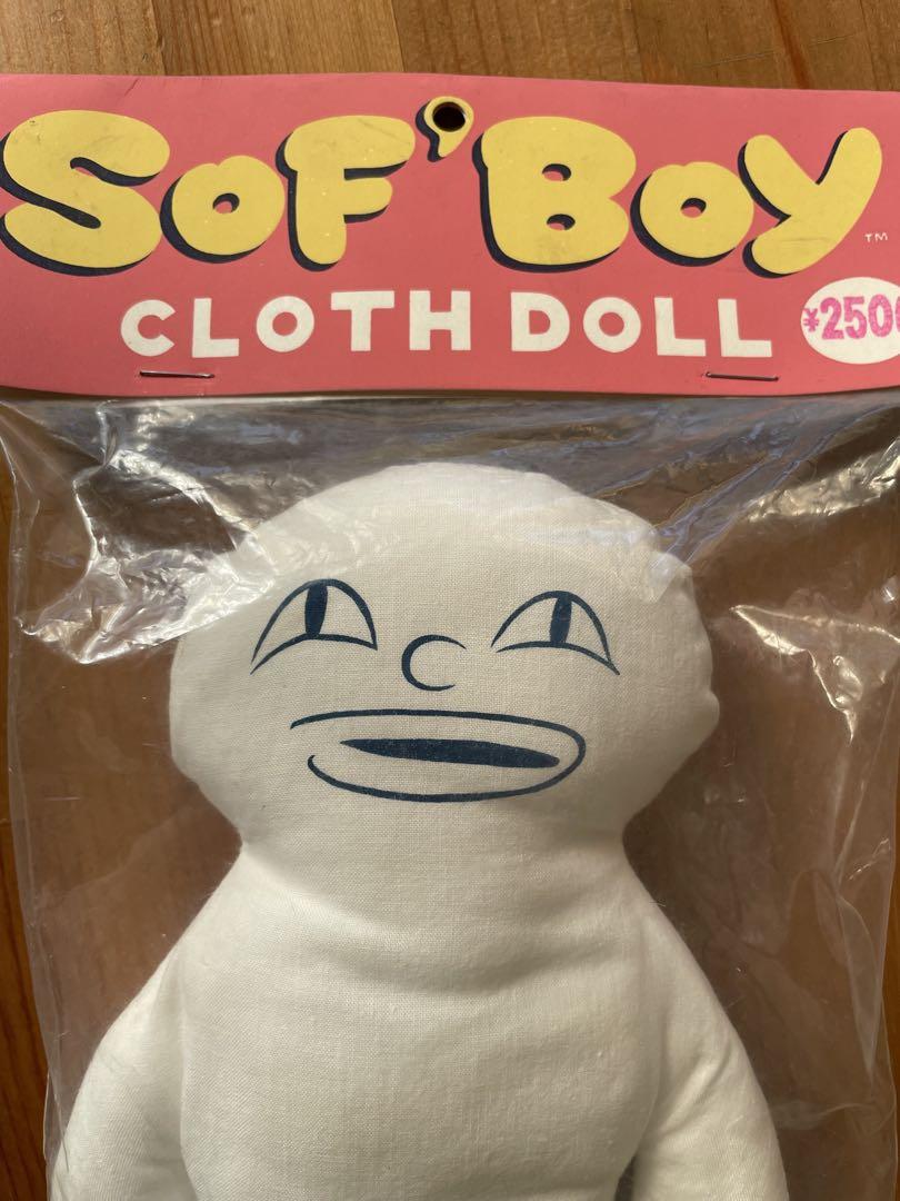 人気の新作 CLOTH Boy Sof' ソフボーイ DOLL プレスポップ ぬいぐるみ ぬいぐるみ