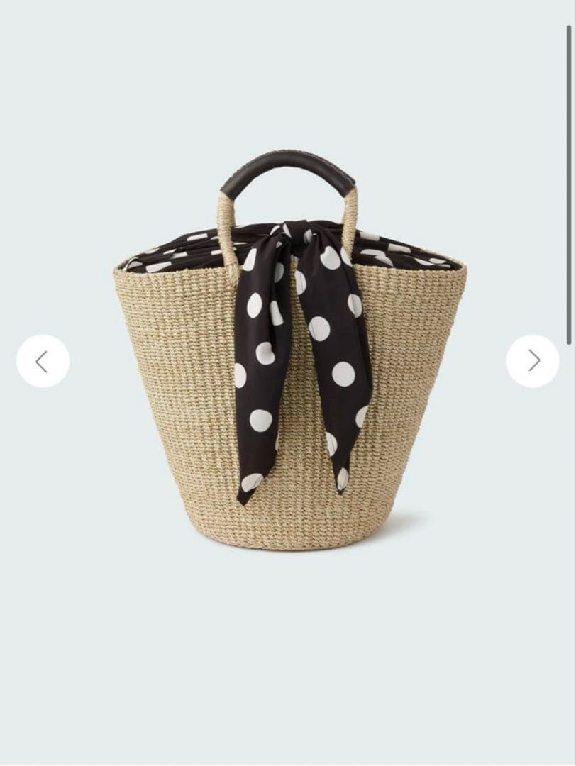 loin. かごバッグ　basket《dots》井川遥