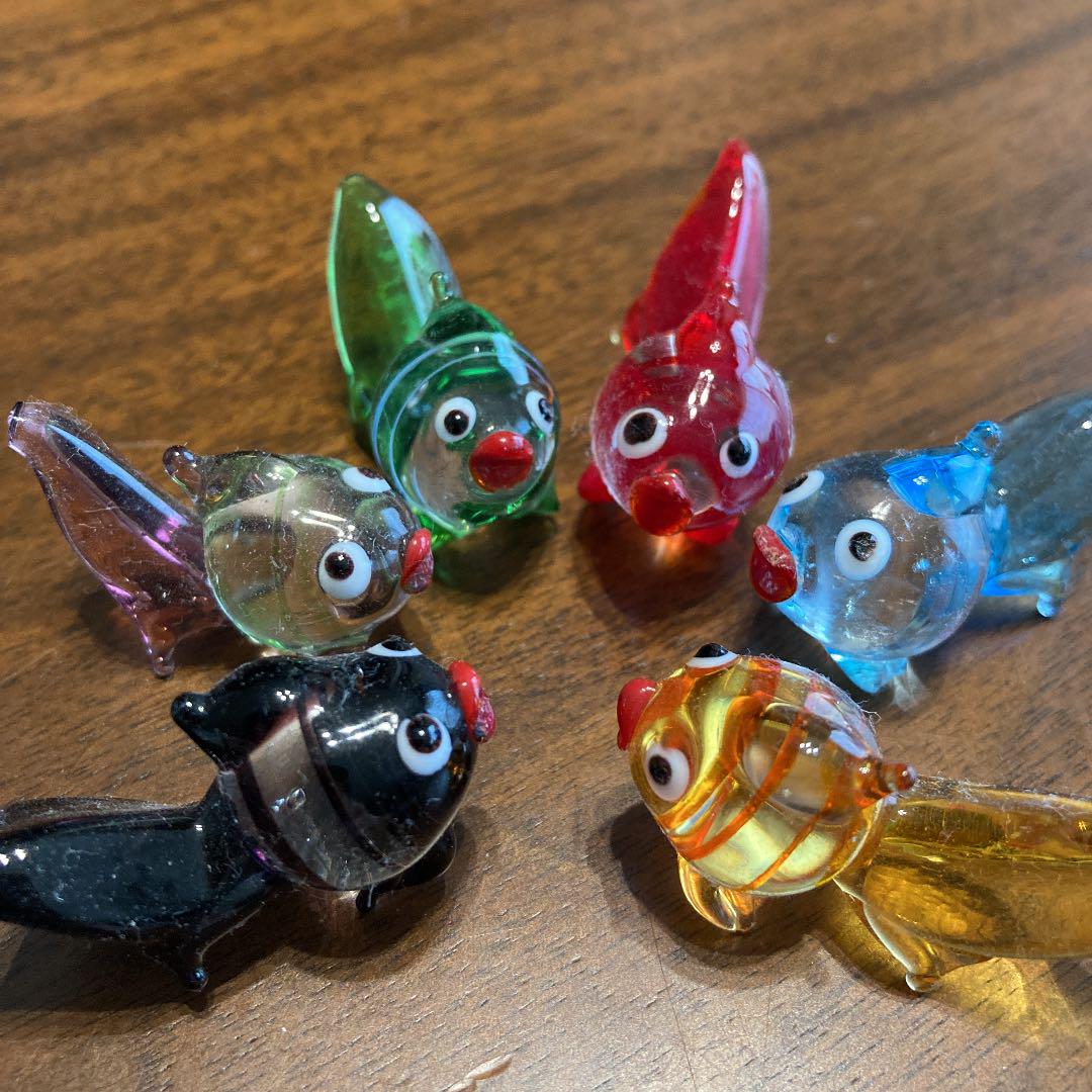 ガラス細工 金魚 6匹 1匹追加 メルカリ ガラス細工 金魚 6匹 1匹追加 メルカリ