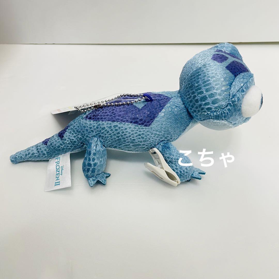 ディズニー アナと雪の女王 サラマンダー トカゲ 青 肩のせ