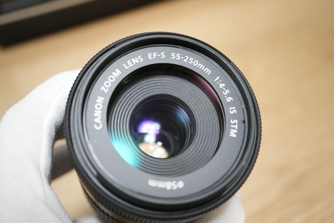 Canon EF-S 55-250mm is stm ズームレンズ