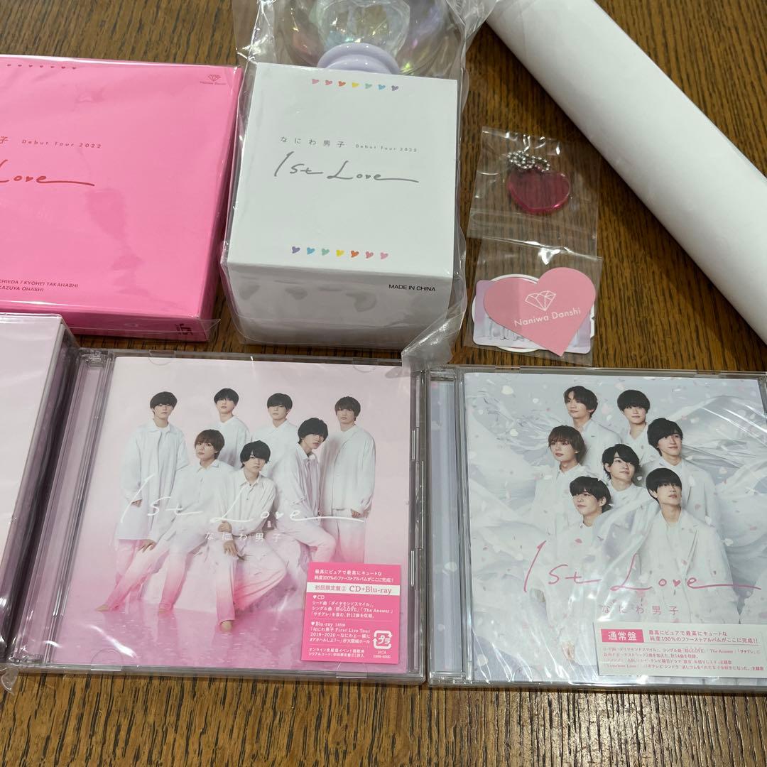 美品　なにわ男子 1stLove ライブBlu-ray ペンライト パンフレット