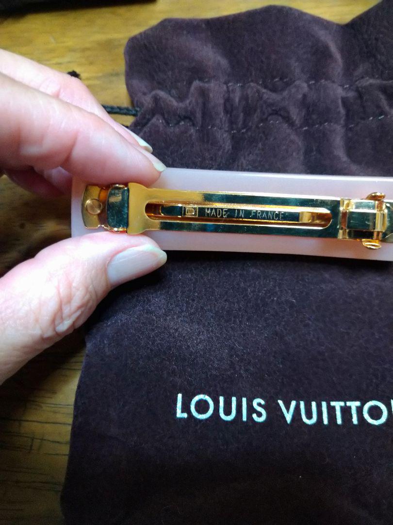 ルイ ヴィトン LOUIS VUITTON バレッタ・アンクルージョン 髪留め