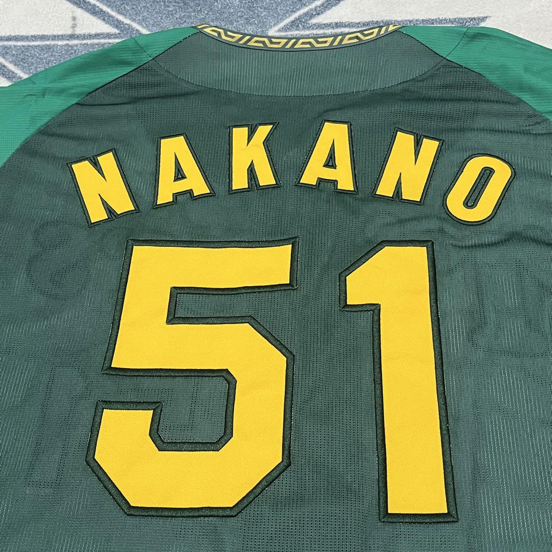 阪神タイガース チャンピオン レプリカ ユニフォーム 中野拓夢 ＃51 新品 Ｏ 阪神タイガース 51 中野拓夢 ユニフォーム 2024