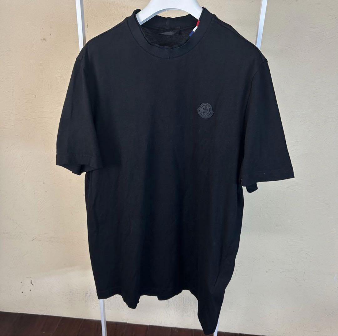 【本物保証】 24年モデル美品】MONCLERモンクレールトリコロールラバー トップス