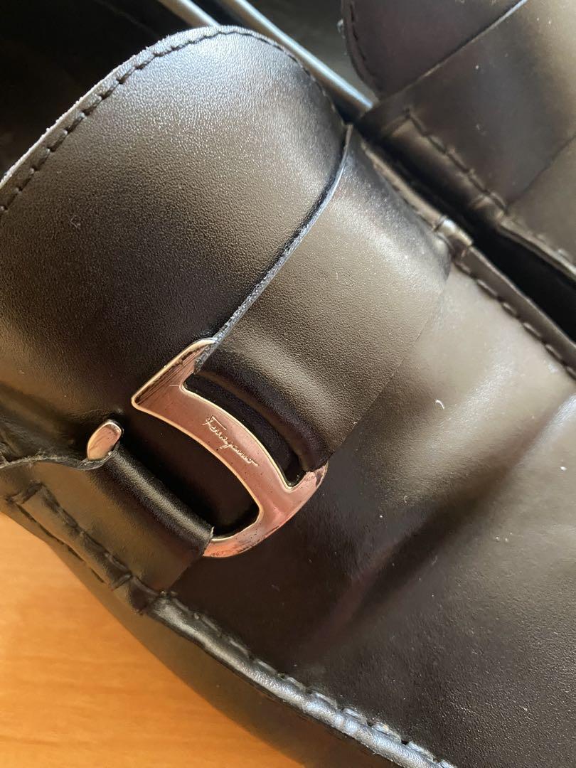Ferragamo フェラガモ ローファー 本革 39 25センチ