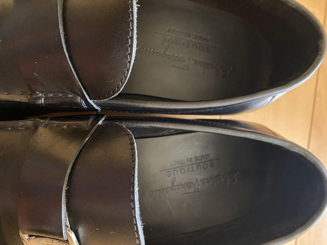 Ferragamo フェラガモ ローファー 本革 39 25センチ