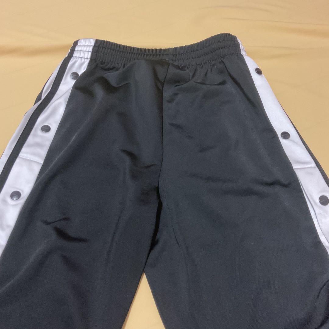 adidas アディブレイク　スナップパンツ　ブラック/ホワイトXS