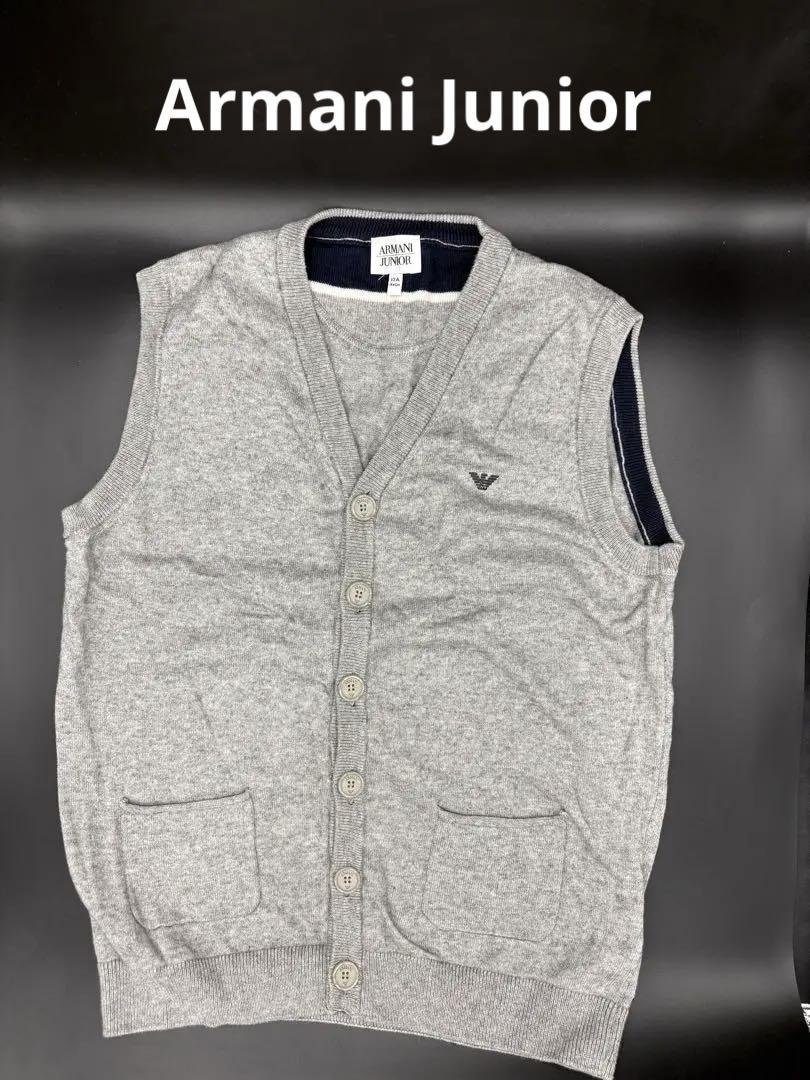 ARMANI JUNIOR ジャケット　グレー　12A 秋冬物 新入荷!】▽アルマーニ ジュニア/Armani Junior▽160cm位