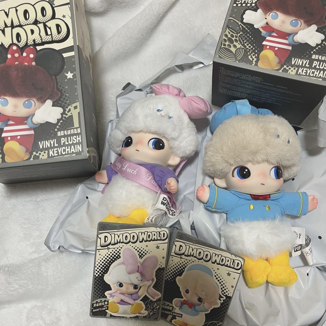 DIMOO WORLD DISNEY ドナルド　ぬいぐるみキーチェーン DIMOO WORLD DISNEY ドナルド ぬいぐるみキーチェーン - メルカリ