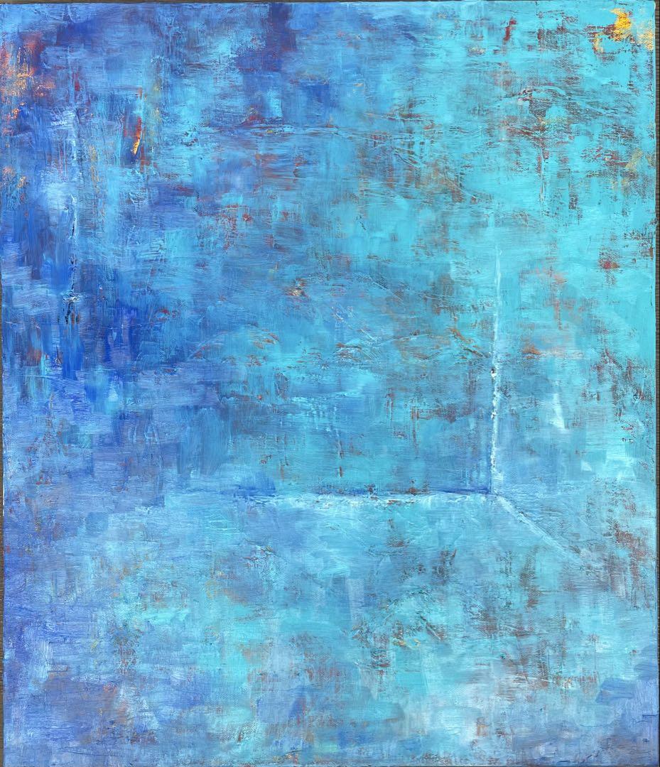 絵画　油絵　原画　抽象画　現代アートF10