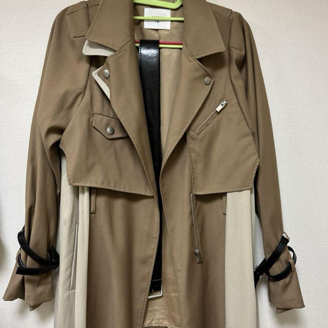 アメリ　Ameri VINTAGE RIDERS DETAIL COA トレンチ